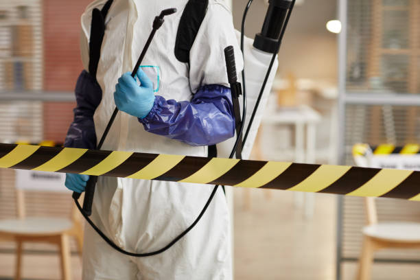 Professional Biohazard technician working in Secaucus, NJ